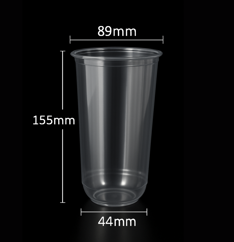 Стакан Bubble Cup 700 мл, мягкий, ПЭТ, глянцевый (круглое дно) · Формат: Упаковка 50 шт