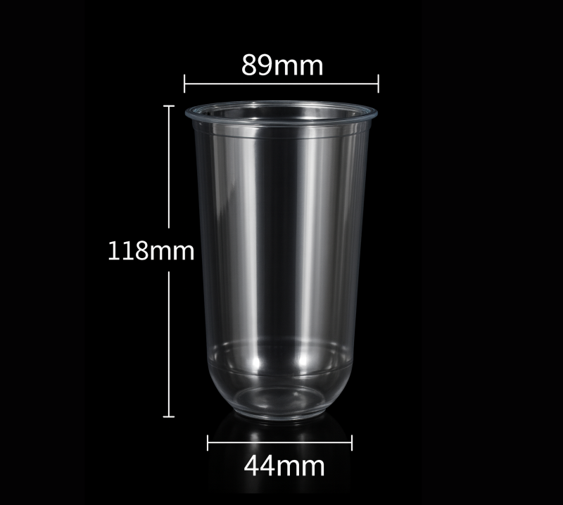 Стакан Bubble Cup 500 мл, мягкий, ПЭТ, глянцевый (круглое дно) · Формат: Упаковка 50 шт