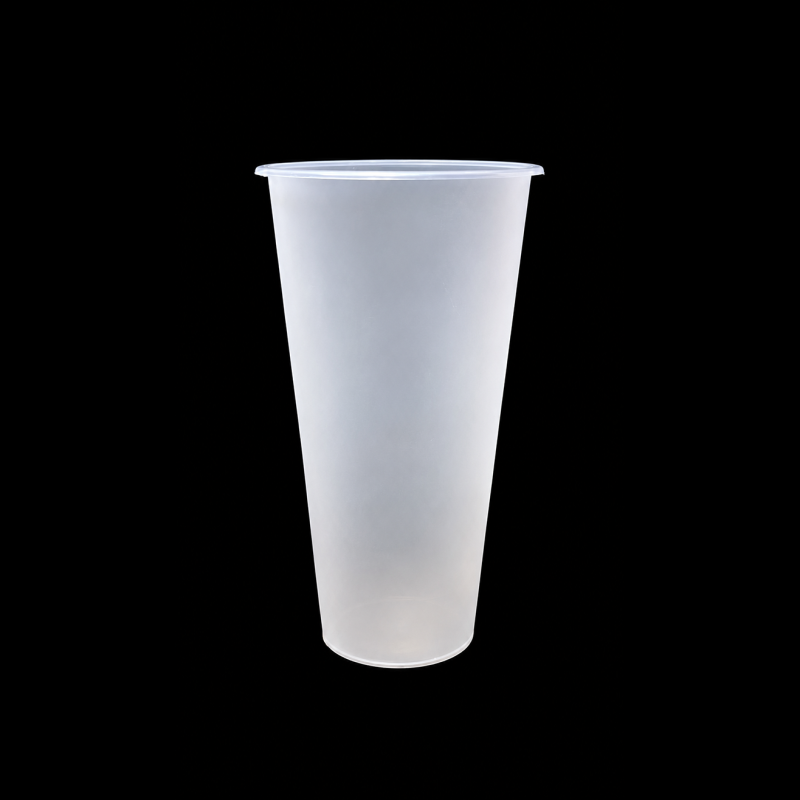 Стакан Bubble Cup 500 мл, плотный, ПП, матовый (плоское дно) · Формат: Упаковка 25 шт