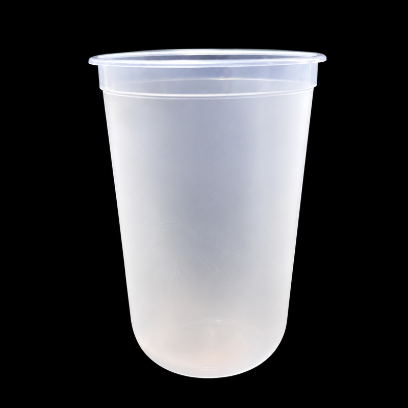 Стакан Bubble Cup 500 мл, плотный, ПП, матовый (круглое дно) · Формат: Упаковка 25 шт