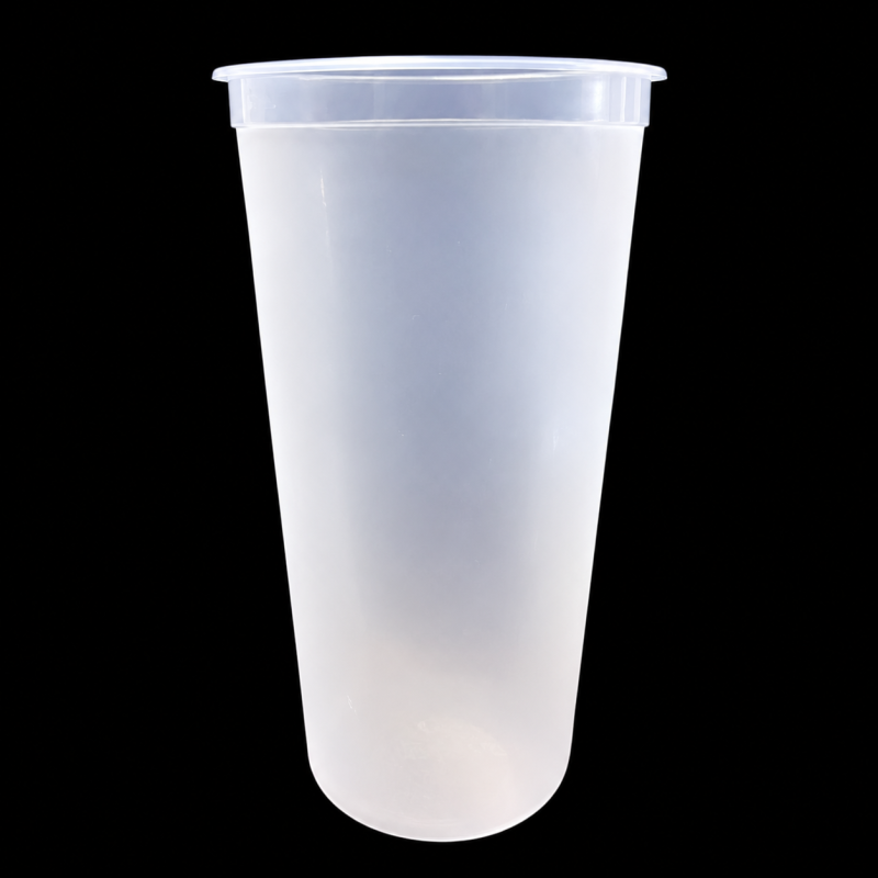 Стакан Bubble Cup 700 мл, плотный, ПП, матовый (круглое дно) · Формат: Упаковка 25 шт